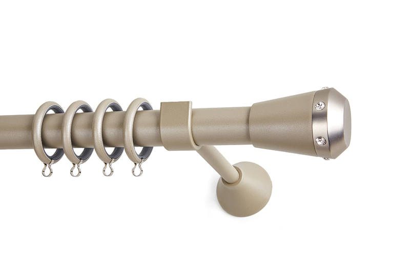 Anartisi Κουρτινόξυλο Σφυρήλατο Φ25 S5 MY 03/Νίκελ Σατι